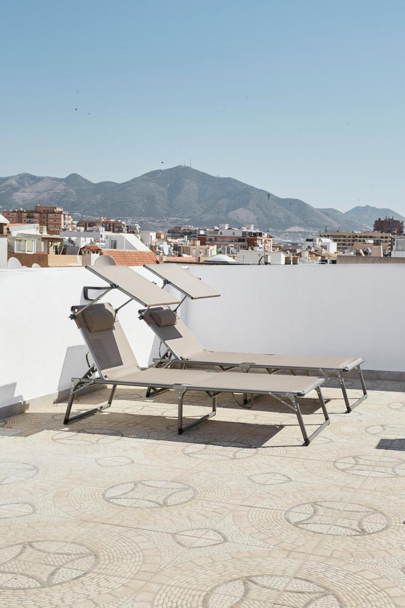 City Center Penthouse With Solarium 2 Minutes From The Beach Fuengirola Extérieur photo